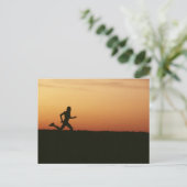 Jogger Briefkaart (Staand voorkant)