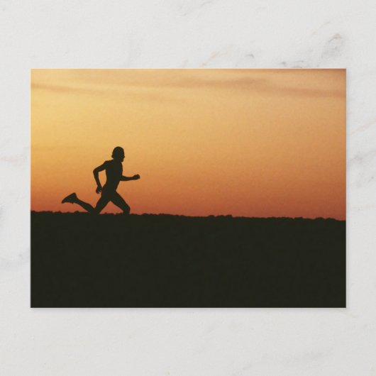 Jogger Briefkaart (Voorkant)