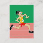 Jogger, Mr Jeff Jogger Visitekaartje (Achterkant)