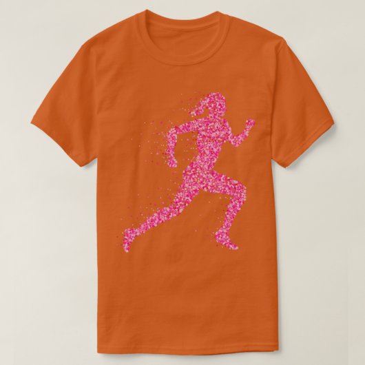 Jogger Runner Fitness Marathon T-shirt (Design voorkant)