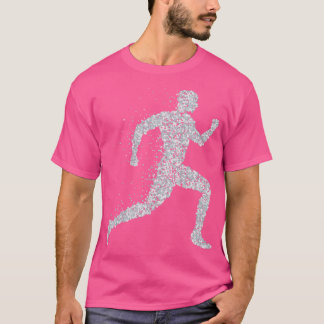 Jogger Runner Marathon Runner Laufgruppe T-shirt