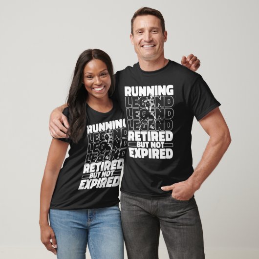 Jogger Runner van de Rust van de Loopbaan T-shirt (Unisex)