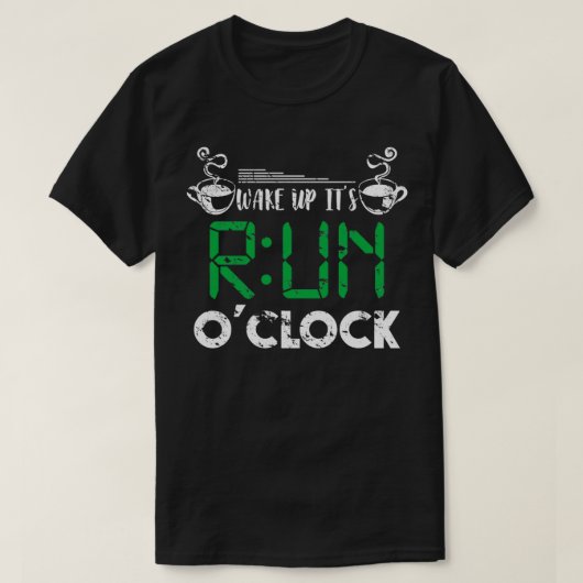 Jogging 27 uur per dag t-shirt (Design voorkant)