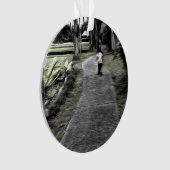 Jogging begint jong ornament (voorkant)