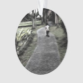 Jogging begint jong ornament (voorkant)