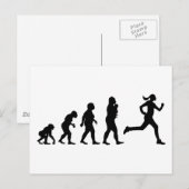 Jogging Briefkaart (Voorkant / Achterkant)