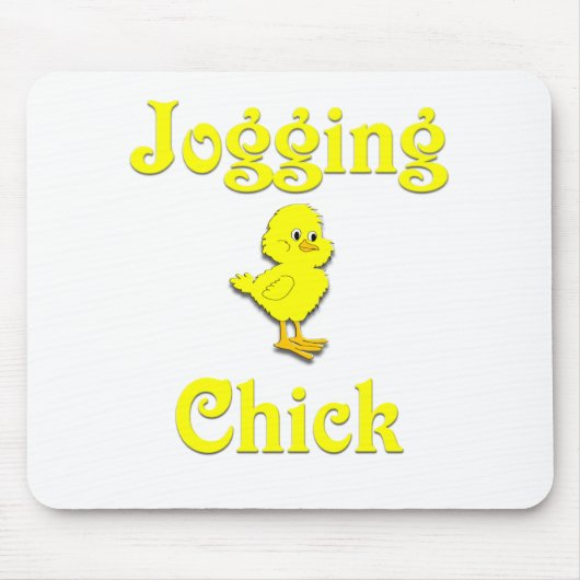 Jogging Chick Muismat (Voorkant)