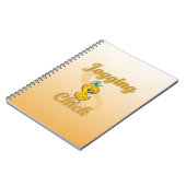 Jogging Chick Notitieboek (Linkerzijde)