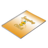 Jogging Chick Notitieboek (Linkerzijde)