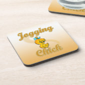 Jogging Chick Onderzetter (Linkerzijde)