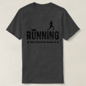 Jogging Fitness Gym Sport Gif met muislooploper T-shirt (Design voorkant)