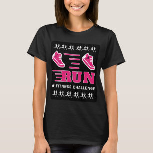 Jogging Get Fit Motivatie ondersteuning Mok T-shirt