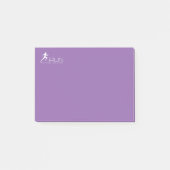 Jogging girl post-it® notes (Voorkant)