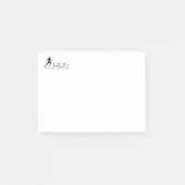 Jogging girl post-it® notes (Voorkant)