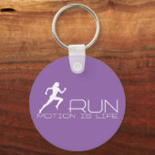 Jogging girl sleutelhanger (Voorkant)