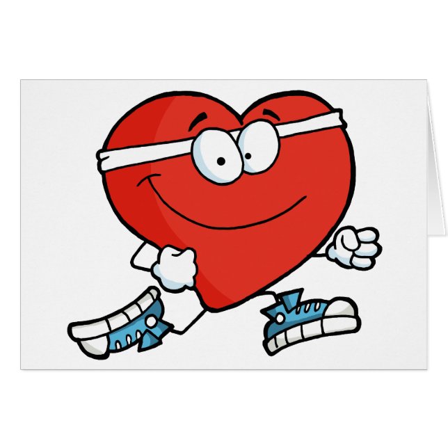 Jogging Heart (Voorkant Horizontaal)