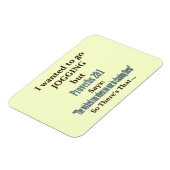 Jogging Humor Magneet (Linkerzijde)