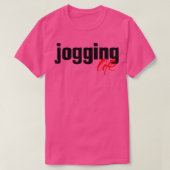 Jogging Life Jog Runner T-shirt (Design voorkant)