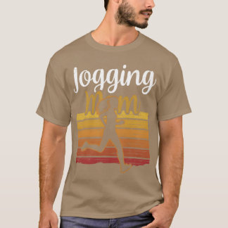 Jogging Mom Runner Running Mother cadeau T-shirt