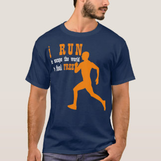 Jogging om je vrij te voelen 2 t-shirt
