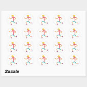 Jogging Ronde Sticker (Vel)