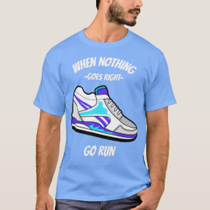 Jogging Shoes Jogger Runner Run Marathon T-shirt