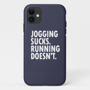 Jogging Sucks. Lopen doet het niet. Case-Mate iPhone Case
