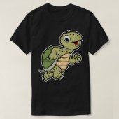 Jogging Turtle T-shirt (Design voorkant)