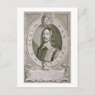 Johan Axelsson Oxenstierna (1611-57) graaf van Sod Briefkaart