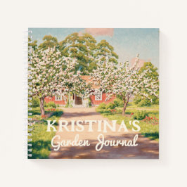  Johan Krouthén Fine Art Personal Garden Notitieboek