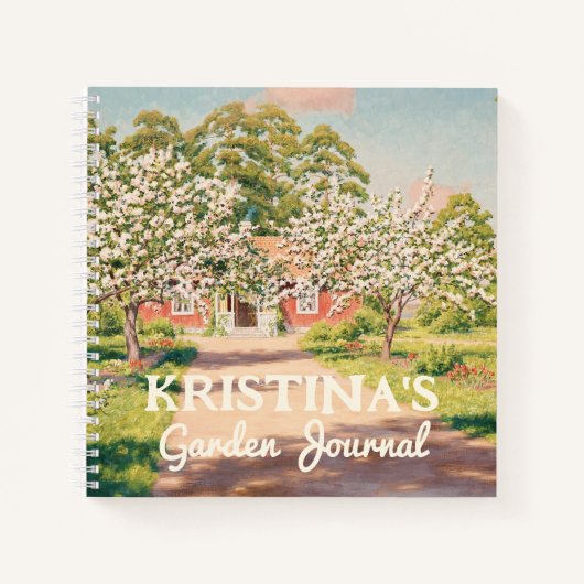  Johan Krouthén Fine Art Personal Garden Notitieboek (Voorkant)