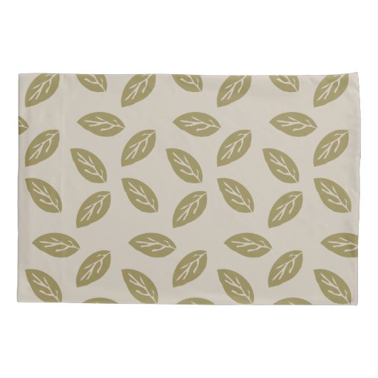 Johan Leafs TWArt FullPattern BeigeBG Kussensloop (Achterkant)