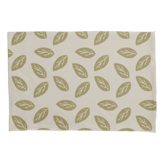 Johan Leafs TWArt FullPattern BeigeBG Kussensloop (Voorkant)