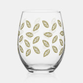 Johan Leafs - TWArt Wijnglas Zonder Voet (Links)