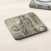 Johann Adam Schall von Bell (1591-1666) van 'Chin Bier Onderzetter (Linkerzijde)