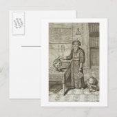 Johann Adam Schall von Bell (1591-1666) van 'Chin Briefkaart (Voorkant / Achterkant)