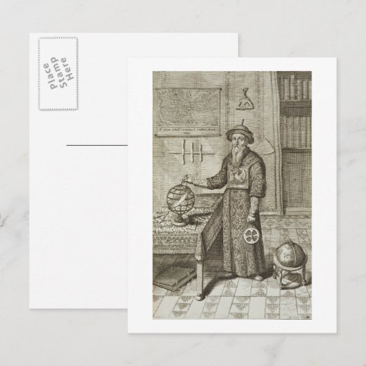 Johann Adam Schall von Bell (1591-1666) van 'Chin Briefkaart (Voorkant / Achterkant)