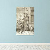 Johann Adam Schall von Bell (1591-1666) van 'Chin Canvas Afdruk (Insitu (Houten vloer))