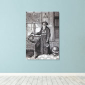 Johann Adam Schall von Bell Canvas Afdruk (Insitu (Houten vloer))