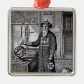 Johann Adam Schall von Bell Metalen Ornament (Voorkant)
