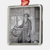 Johann Adam Schall von Bell Metalen Ornament (Links)