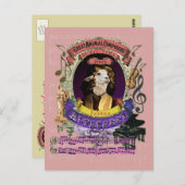 Johann Alpacabel Alpaca Animal Composer Pachelbel Briefkaart (Voorkant / Achterkant)