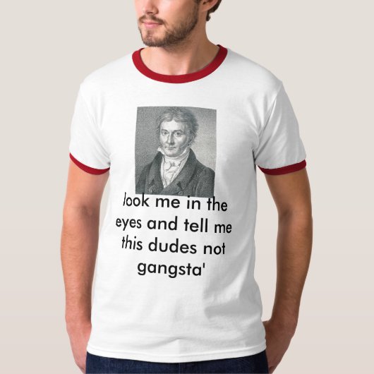 Johann Carl Friedrich Gauss T-shirt (Voorkant)