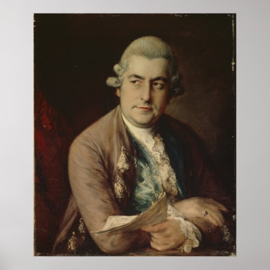 Johann Christelijk Bach, 1776 Poster (Voorkant)