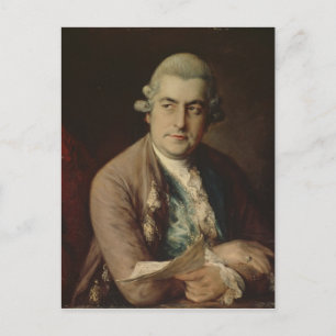 Johann Christian Bach, 1776 Briefkaart