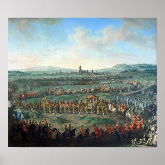 Johann Dallinger von Dalling Entrance Poster (Voorkant)