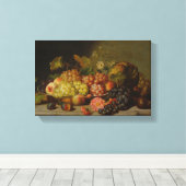 Johann Georg Seitz  Fruit Canvas Afdruk (Insitu (Houten vloer))