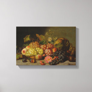 Johann Georg Seitz Fruit Canvas Afdruk
