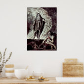 Johann Heinrich Fusel- Tiresias lijkt op Ulysses Poster (Keuken)