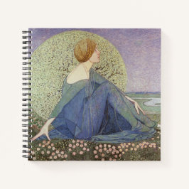 Johann Heinrich Vogeler Beauful Woman Notitieboek